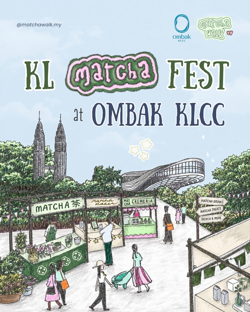 KL Matcha Festival at Ombak KLCC poster